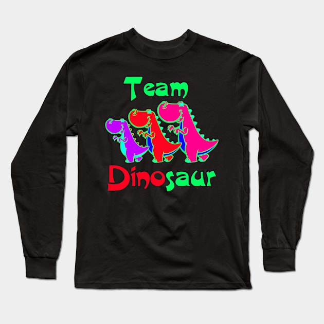 Dinosaur, Dinosaur lover, T rex, prehistoric, Dino, Prehistoric creature, Tyrannosaurus Rex, Trex, tyrannosaur, Animal, Dinosaur lover, t rex, Long Sleeve T-Shirt by Lin Watchorn 